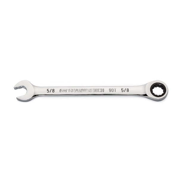 Llave combinada de trinquete, llave de engranajes, giro de 5/8 grados, 4 grados