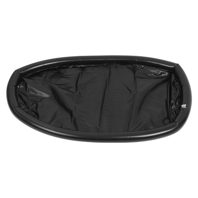 SOPOTUTU Inflatable Spa Bath Cover Dustproof Easy Storage Oxford Cloth Black 1Set For Outdoor Activities