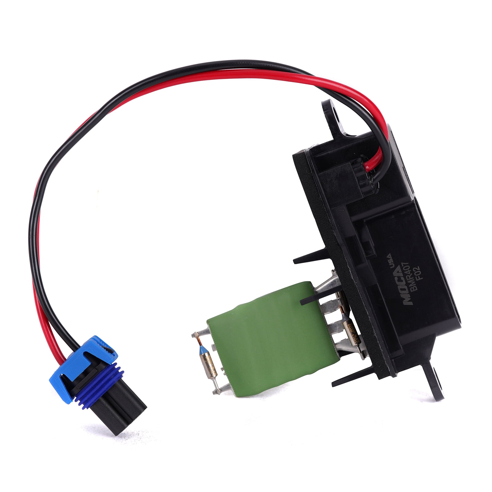 MOCA AUTOPARTS 973-407 HVAC Blower Motor Resistor Kit with Harness Fit for 1996-2019 Chevrolet Express 2500 3500 & 1996-2014 GMC Savana 1500 & 2005-2008 Isuzu HTR HVR