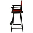 thumbnail image 3 of Extra-Wide Premium 30 in. Hardwoods Bar Height Directors Chair, 3 of 9