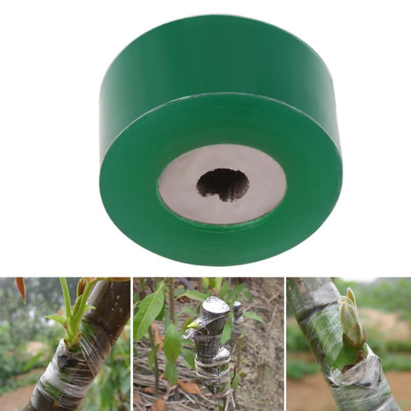 100M PVC Fruit Tree Grafting Tape Stretchable Self-adhesive 