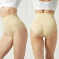 thumbnail image 3 of High Waist Panties Seamless Abdomen Pants Ladies Plus Size Postpartum Body Shaping Briefs, 3 of 8