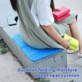 thumbnail image 2 of Hyasfey Folding Seat Cushion Portable Waterproof Sitting Mat Lightweight Outdoor Travel Camping Hiking Backpacking Fishing Chair Stadium Seat Pad, 2 of 7