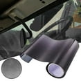 NZRUANE 2024 New Car Window Sun Visor Strip Tint Film Front Shade N9Y2