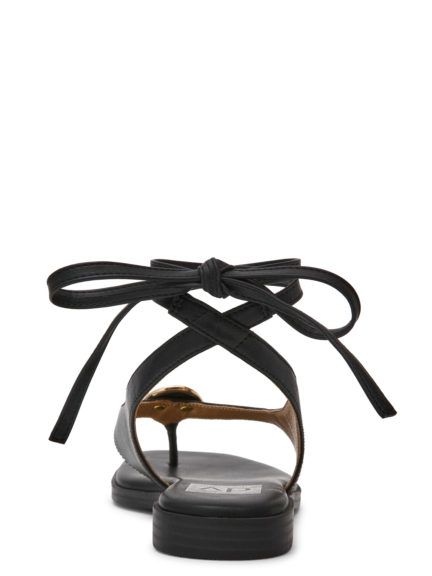 DV Dolce Vita Women's Markly Thong Sandal with Ankle Wrap