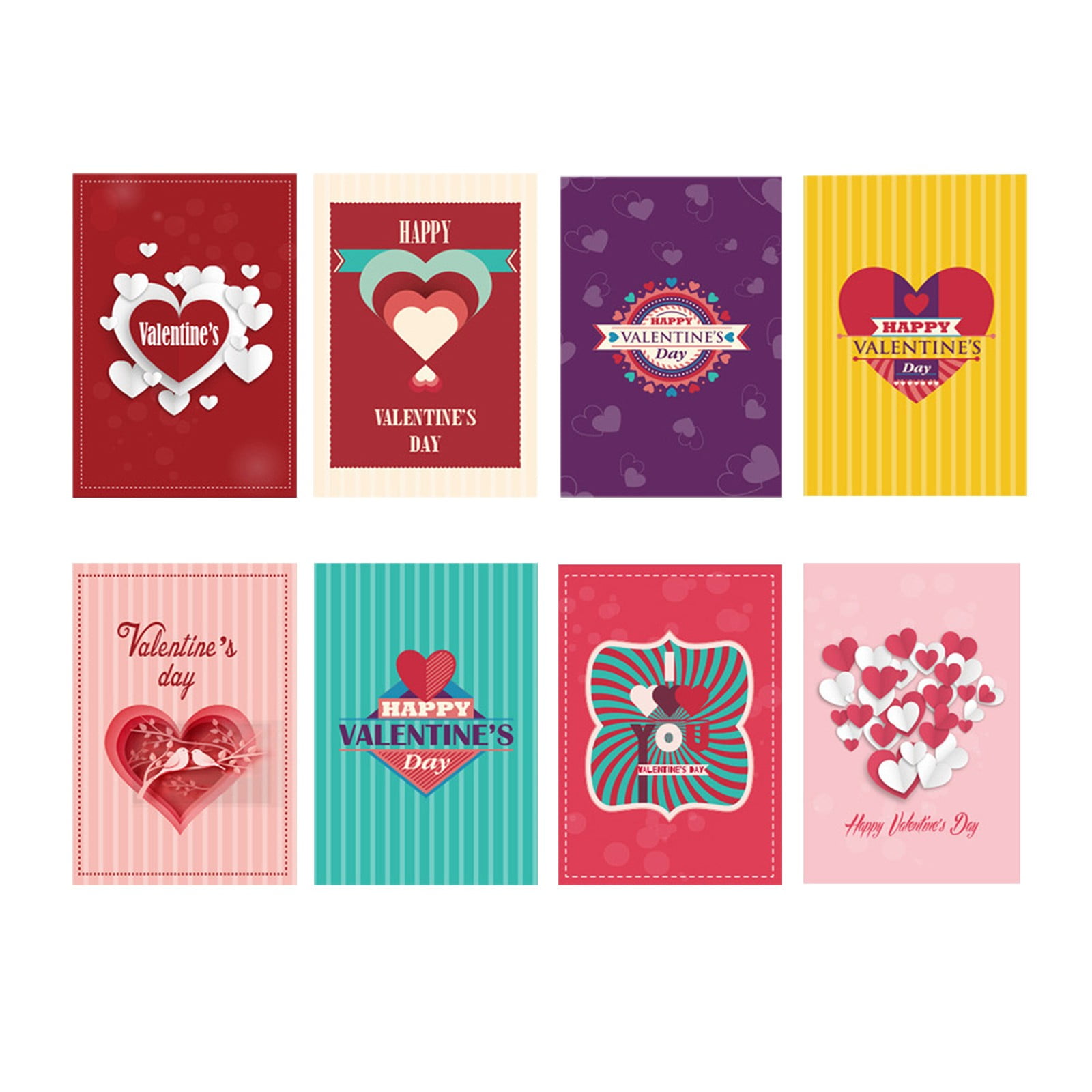School Card Day Valentine For Kids Classroom Valentines Exchange Party Cards  Home Decor - Walmart.com
