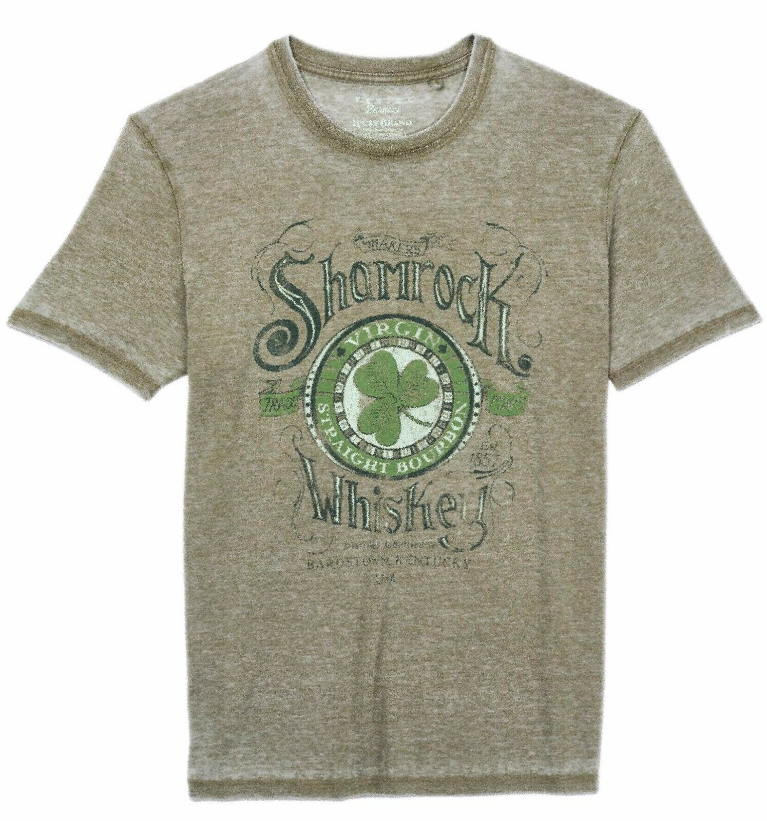 New Lucky Brand Men's Shamrock Whiskey 