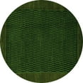 thumbnail image 1 of Ahgly Company Indoor Round Abstract Green Modern Area Rugs, 5' Round, 1 of 4