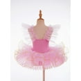 thumbnail image 5 of iiniim Kids Girls Ballet Dress Tutu Skirted Leotard Performance Dance Costumes Ballerina Outfit, 5 of 7