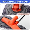thumbnail image 5 of cisilov Car Duster, 360° Rotating Chenille Car Cleaning Brush with Telescopic Handle, Detachable Soft Mop Head, Scratch-Free for Car, Truck, SUV, RV, Home Use, 5 of 7