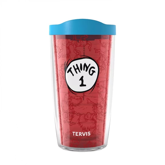 Dr. Seuss Thing 1 16oz Plastic Tervis® Tumbler With Travel Lid