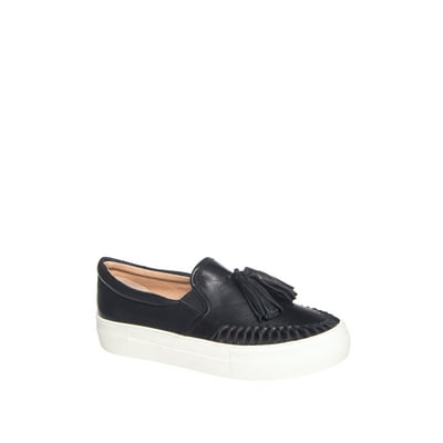 J slides hot sale tassel sneakers
