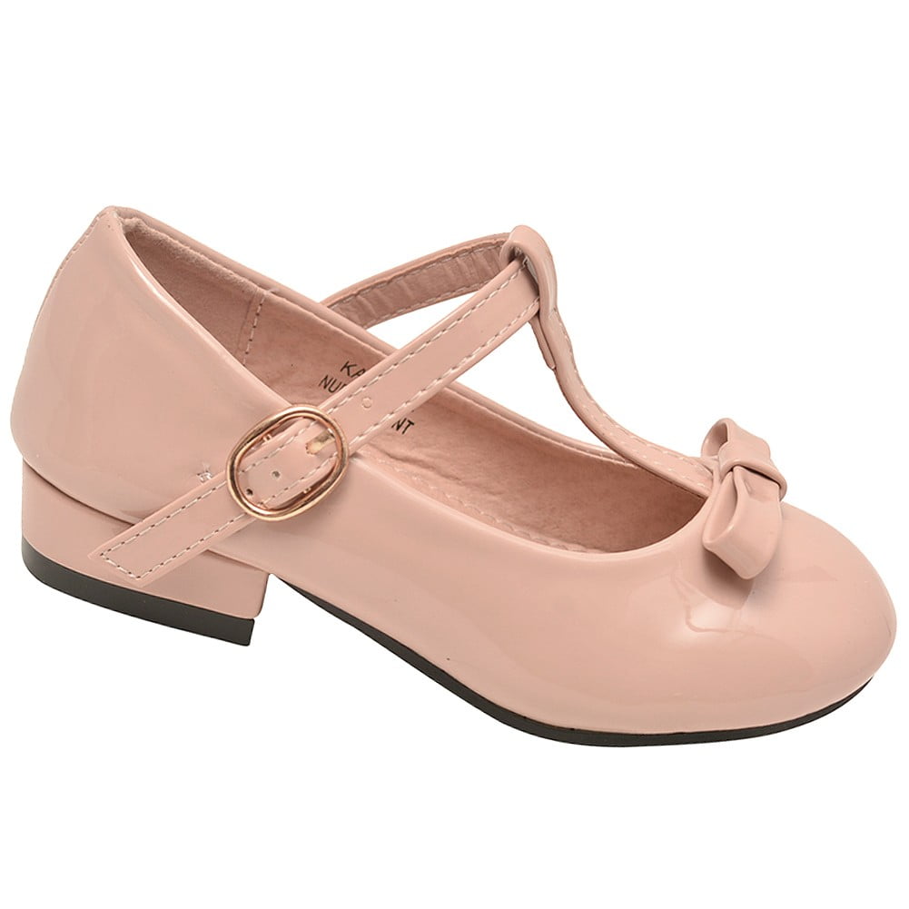 girls nude dress shoe