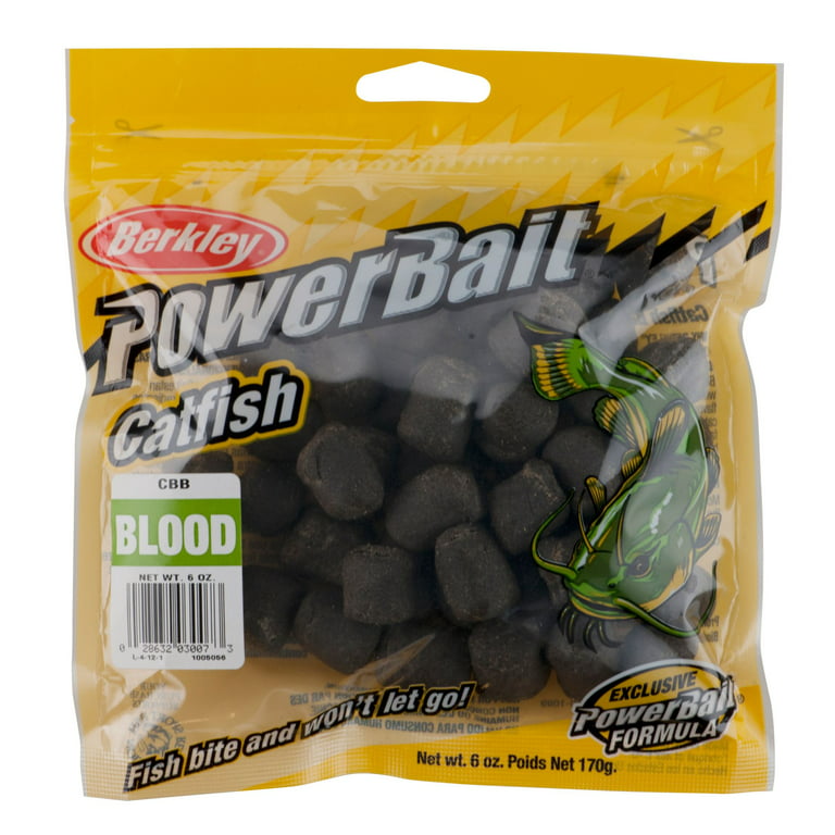  Berkley PowerBait® Catfish Bait Chunks, Liver and Cheese :  Sports & Outdoors