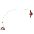thumbnail image 3 of xiaxaixu Cat Teaser Toy, Feather Mouse Fish Anti-boring Wand Toy Interactive Toy with Bell, 3 of 5