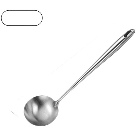 Lumkix 316L Stainless Steel Kitchen Spatula Slotted Spoon Ladle Set Heat Resistant Non