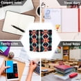 thumbnail image 6 of FORMRS 1-Subject Spiral Notebook 8" x 5" College Ruled 60 Refillable Sheet A5 Hard Cover, 2 Pack, Green Abstract, 6 of 7