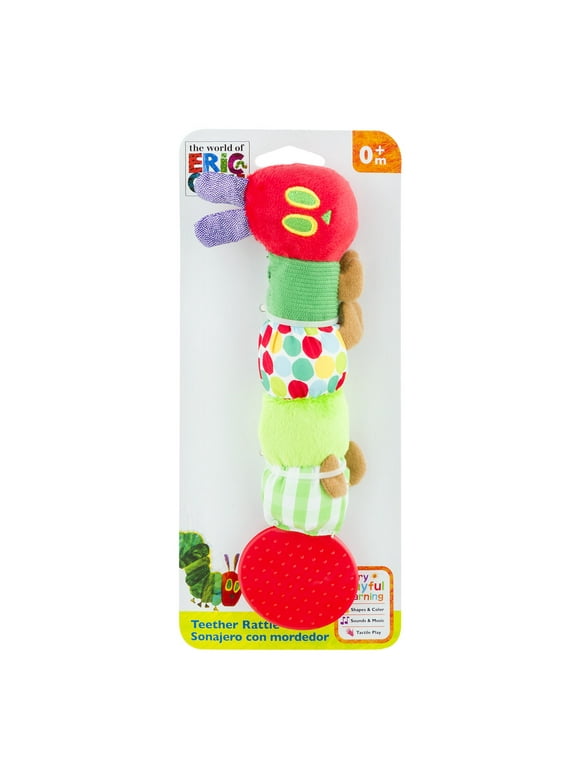 World of Eric Carle, The Very Hungry Caterpillar Teether Rattle