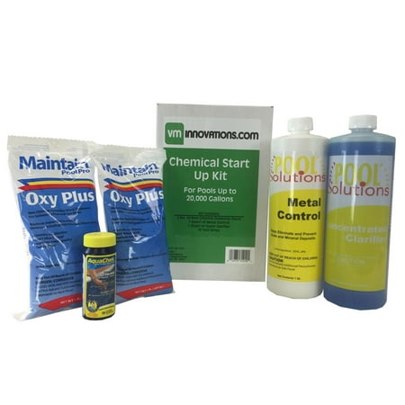 Pool Solutions Spring Start Up Chemical Opening Kit for Up To 20,000 Gallon