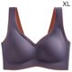 thumbnail image 1 of Sujetador sin costuras Sport Yoga Running Hacer subir Vest Underwire Soft Sleep Ropa interior de mujer, Gris Morado, XL sidaley  AP001300-19B, 1 of 7