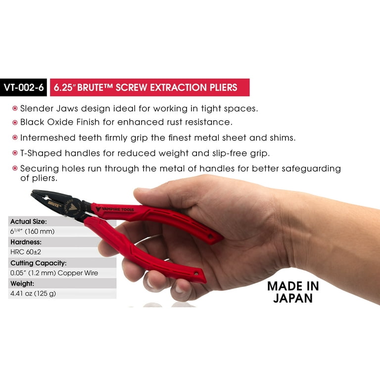 VAMPLIERS BRUTE VT-002-6 by Vampire Tools, 6.25