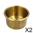 thumbnail image 1 of Portavasos empotrado para bebidas,Portavasos de plástico empotrado para bebidas Barco Camión,Coche RV Auto Pocket Insert Universal,Mesa Marina Autocaravana Acero, 1 of 8