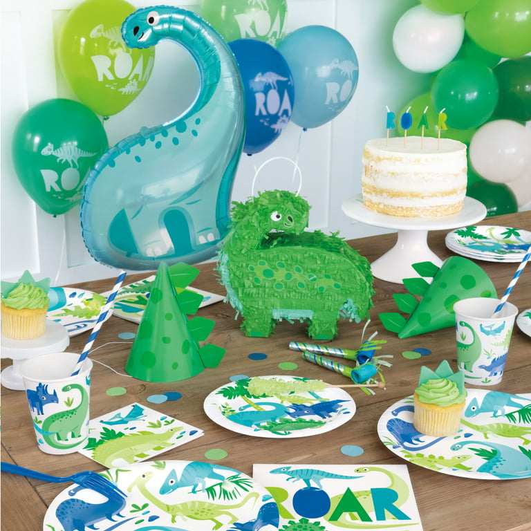 Dinosaur Party Supplies Dino Balloons Paper Banner Disposable