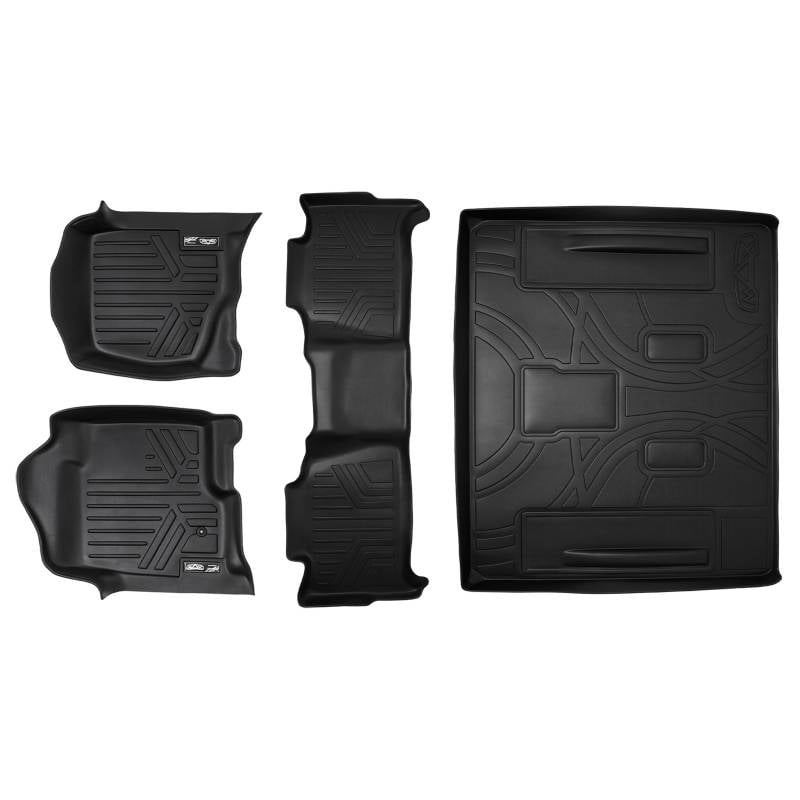 Maxliner 20072014 Chevrolet Tahoe GMC Yukon Floor Mats 2 Rows Maxtray