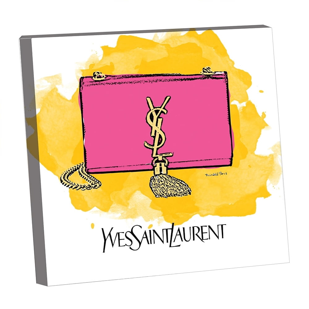 GLAM FASHION PURSE BAG - 14"x14" Canvas Artwork 14 x 14