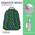 thumbnail image 3 of Sac à Dos Esthétique Rétro à Pois Sac d'École Vintage à Pois Rouges et Motif à Pois Sac à Dos Mignon pour Étudiant, 3 of 5