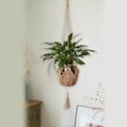 thumbnail image 4 of Decoración del hogar, decoración de habitaciones, decoración de paredes, cesta colgante, bolsa de red, cestas colgantes para verduras para cocina, bolsa de red de algodón, 4 of 6