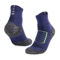 thumbnail image 1 of Graflsoa Breathable Mid-Calf Basketball Socks in Dark Blue, Size L40-45, Non-Slip Polyester Blend for Enhanced Comfort and Performance, 1 of 2