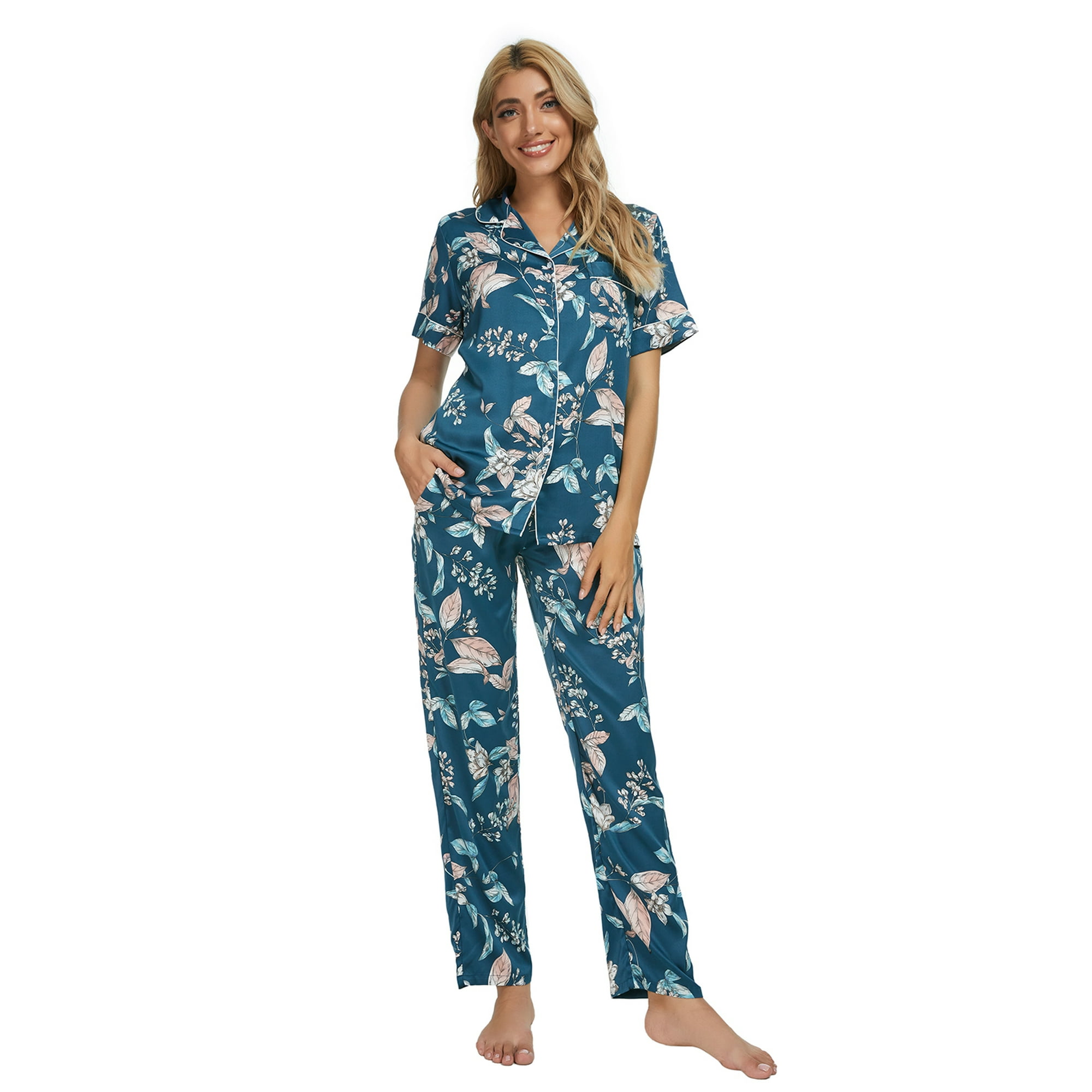 Womens short leg pyjamas sale