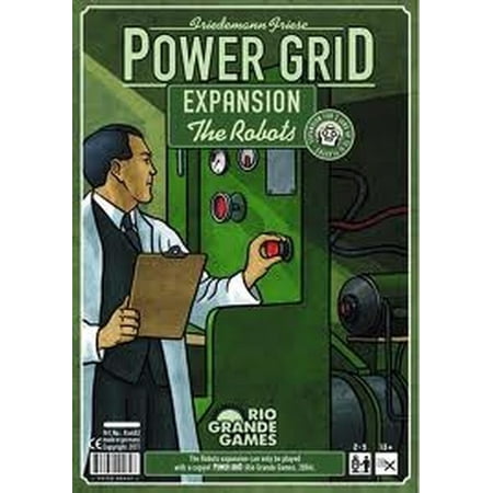 Power Grid The Robots Expansion Board Game Rio Grande Games