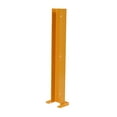 thumbnail image 2 of Vestil G6-36 Structural Steel Rack Guard, 4 Mounting Holes, 36-1/4" Height, Base Measures 8-1/16" x 6", Safety Yellow, 2 of 3