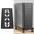 thumbnail image 1 of Computer Tower Stand, Computer Mobile Cart Perforated  for Gaming Office Desk Accessories, 1 of 7