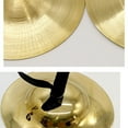 thumbnail image 4 of BotaniNest Music Teaching Tool Copper Percussion Set | Early Education Enlightenment Instruments Copper Hats And Combination | Stage Grade Brass Material Three Scale Precise Adjust, 4 of 4