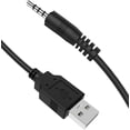 thumbnail image 2 of Cable de carga Luventg, conector de audio AUX macho de 3,5 mm a USB macho, 2 of 7