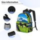 thumbnail image 3 of Disketp Grazing Cows Mountain View Mochila Ligera Clásica con Múltiples Bolsillos, Mochila Casual para Hombre y Mujer, Ideal para Escuela, Trabajo y Viajes, 3 of 6