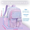 thumbnail image 6 of Mesh Backpack,Heavy Duty Semi-Transparent Mesh Bookbag Womens Mens,Sports, Beach, Swimming, Travel, 6 of 6
