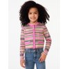 Scoop Girls Long Sleeve Cropped Button Cardigan, Sizes 4-12