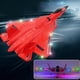 thumbnail image 2 of Avión de espuma Control remoto Zulema SU-57 Planeador Avión Luz Avión rojo, 2 of 8