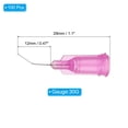 thumbnail image 2 of Uxcell Agujas Dispensadoras de Punta Roma con Aguja de Codo, 100 Pcs 0.5 Pulgadas 30G Aguja Dispensadora de Líquido Industrial, 2 of 5
