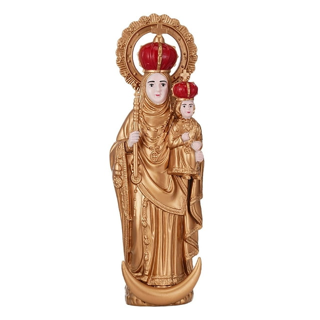 Figuras occidentales, esculturas religiosas, objetos de colección, recuerdos, estatuas de la Virgen, Oro