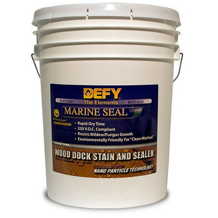 - Marine Seal Dock Stain & Sealer Natural Pine 5gal