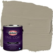 Glidden One Coat Exterior Paint and Primer, Stonehenge Greige / Gray, Gallon, Flat