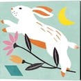 thumbnail image 5 of Great Art Now Easter Bunnies by Melissa Wang 4 Piece Canvas Art Set Each 14W x 14H, 5 of 5