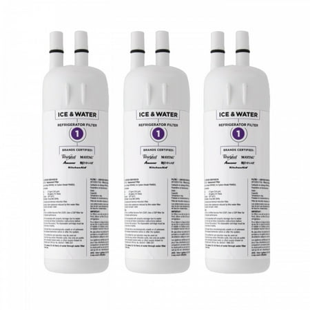 

EveryDrop Whirlpool W10295370A EDR1RXD1 Kenmore 46-9930 Water Filter 3 Pack
