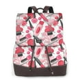 thumbnail image 1 of Easygdp Makeup Mochila de Cuero para Mujeres, Bolso de Hombro, Bolsos de Mano de Moda para Trabajo y Viajes, 1 of 4