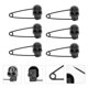 thumbnail image 4 of 6 unids Halloween Skull Pechos Creative Halloween Broches Fantasma Festival Decoración, 4 of 5